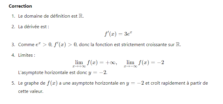 VI. Correction de l'exercice