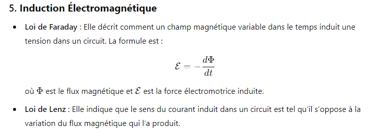 5. Induction Électromagnétique